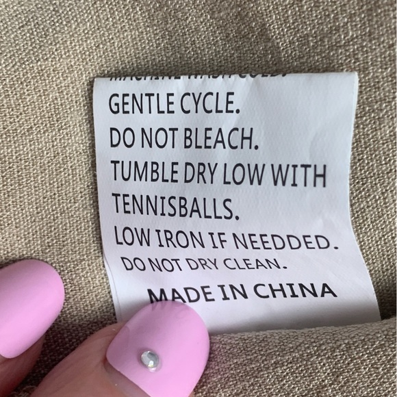 Beige Fringe Trim Pull On Boho Shorts - Picture 4 of 5